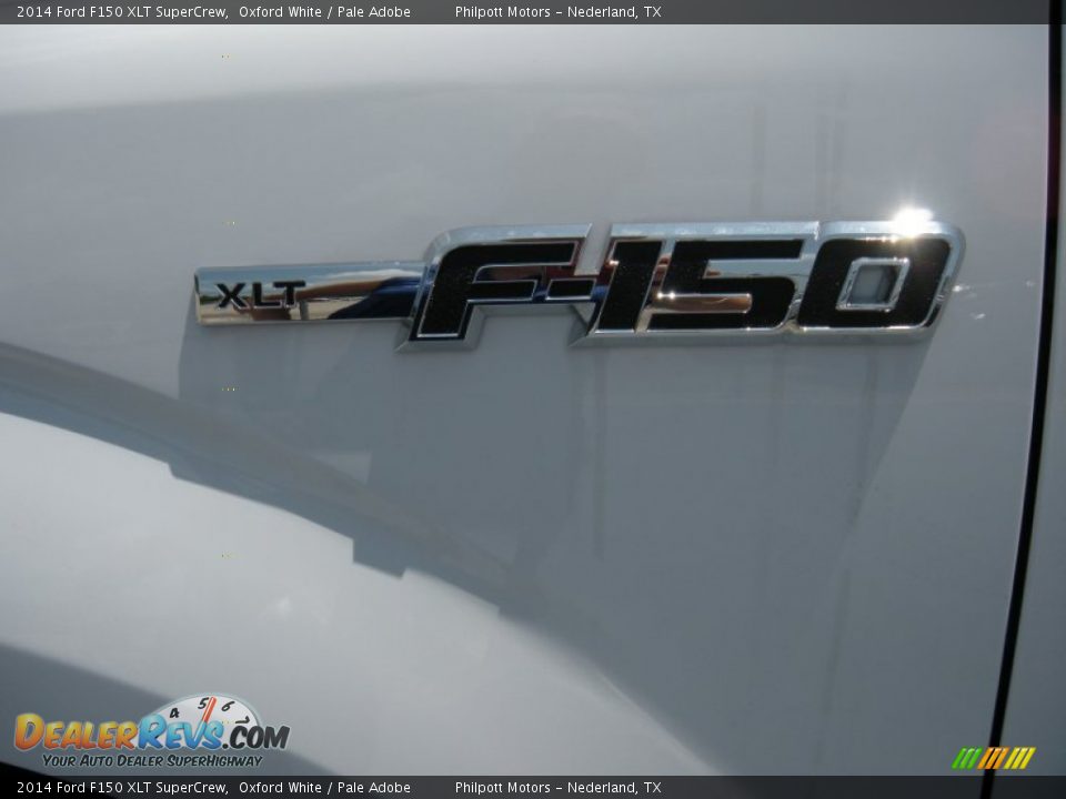2014 Ford F150 XLT SuperCrew Oxford White / Pale Adobe Photo #14