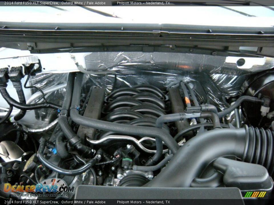 2014 Ford F150 XLT SuperCrew Oxford White / Pale Adobe Photo #19