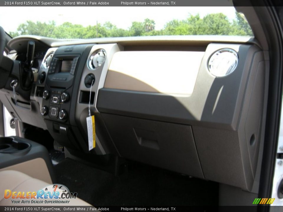 2014 Ford F150 XLT SuperCrew Oxford White / Pale Adobe Photo #20