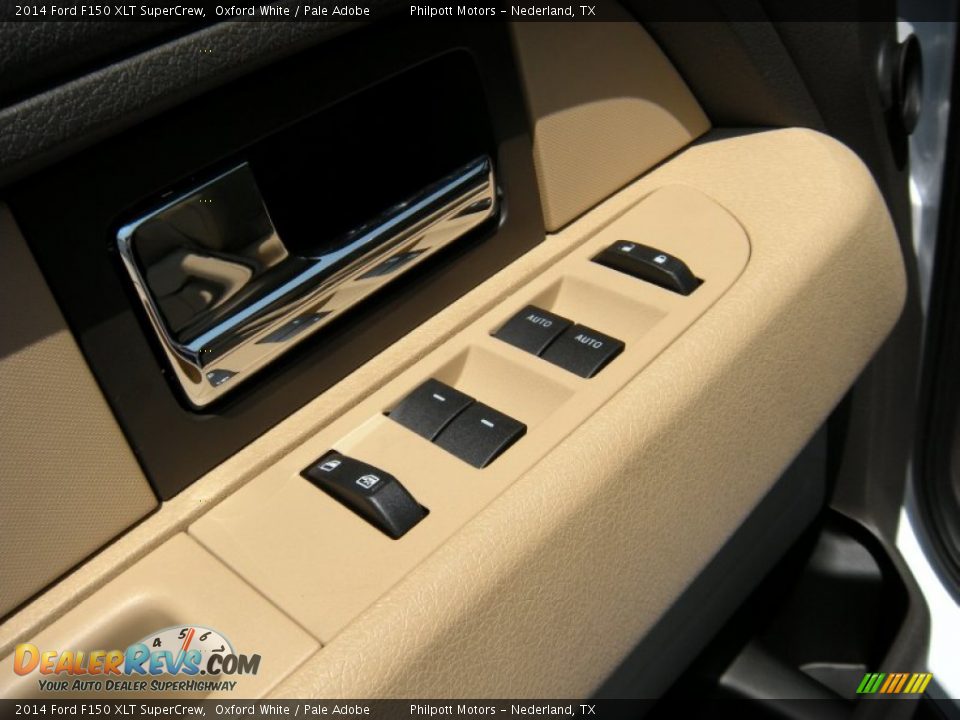 2014 Ford F150 XLT SuperCrew Oxford White / Pale Adobe Photo #25
