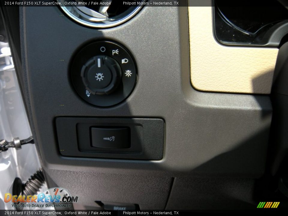 2014 Ford F150 XLT SuperCrew Oxford White / Pale Adobe Photo #36