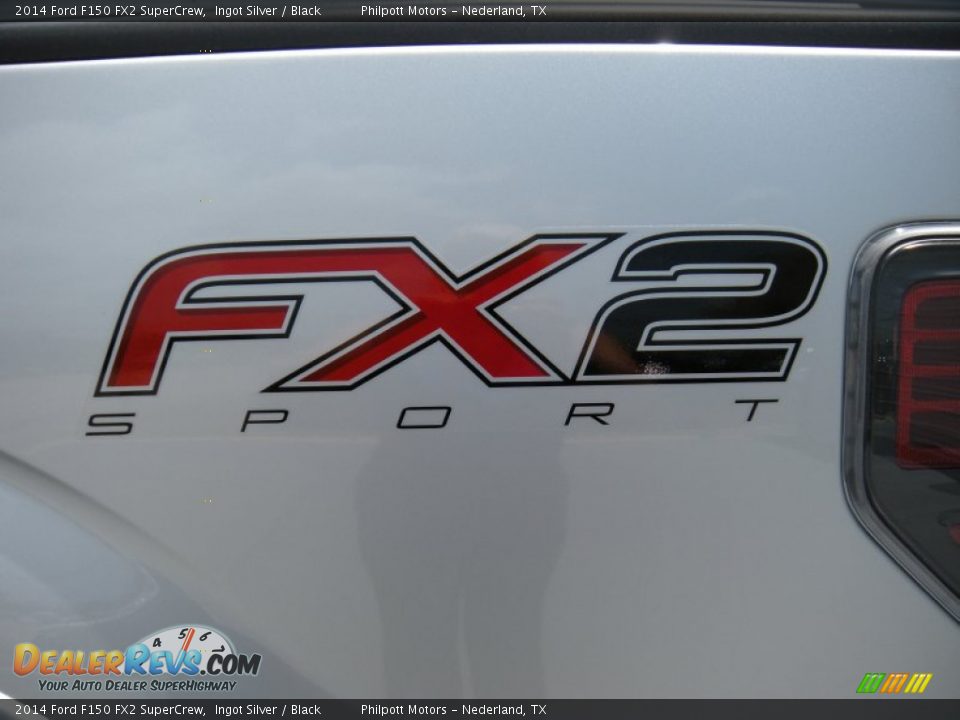 2014 Ford F150 FX2 SuperCrew Ingot Silver / Black Photo #17