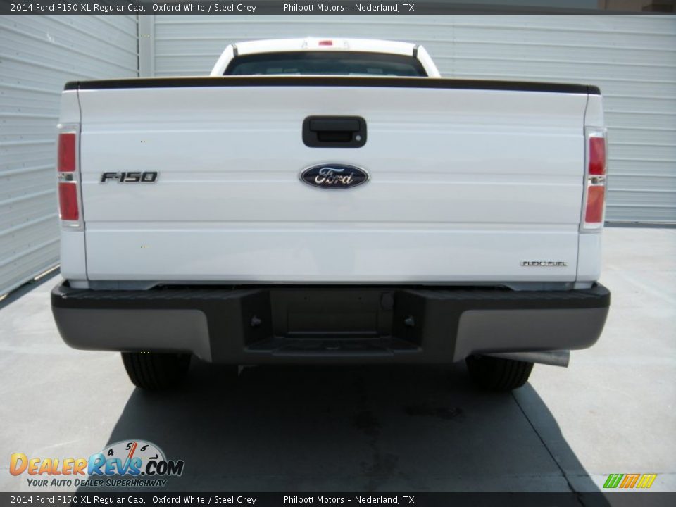 2014 Ford F150 XL Regular Cab Oxford White / Steel Grey Photo #5