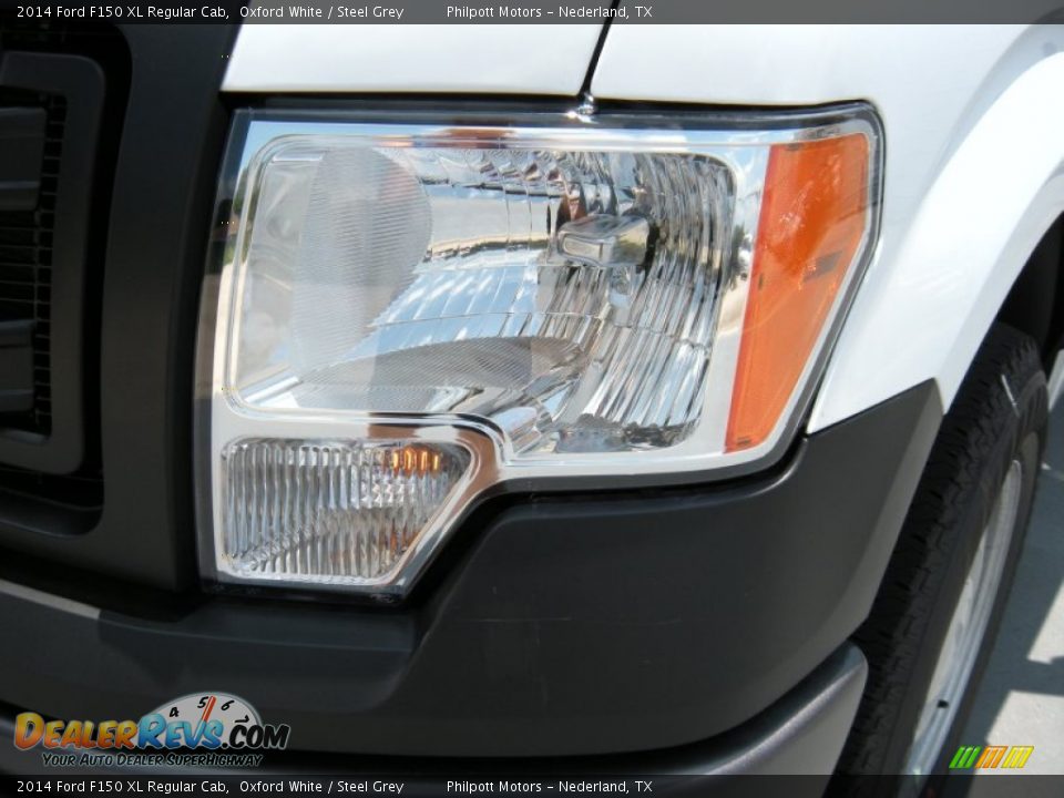 2014 Ford F150 XL Regular Cab Oxford White / Steel Grey Photo #9