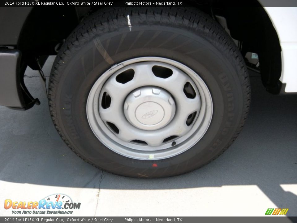 2014 Ford F150 XL Regular Cab Oxford White / Steel Grey Photo #11