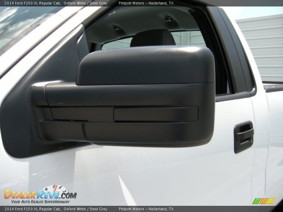 2014 Ford F150 XL Regular Cab Oxford White / Steel Grey Photo #12