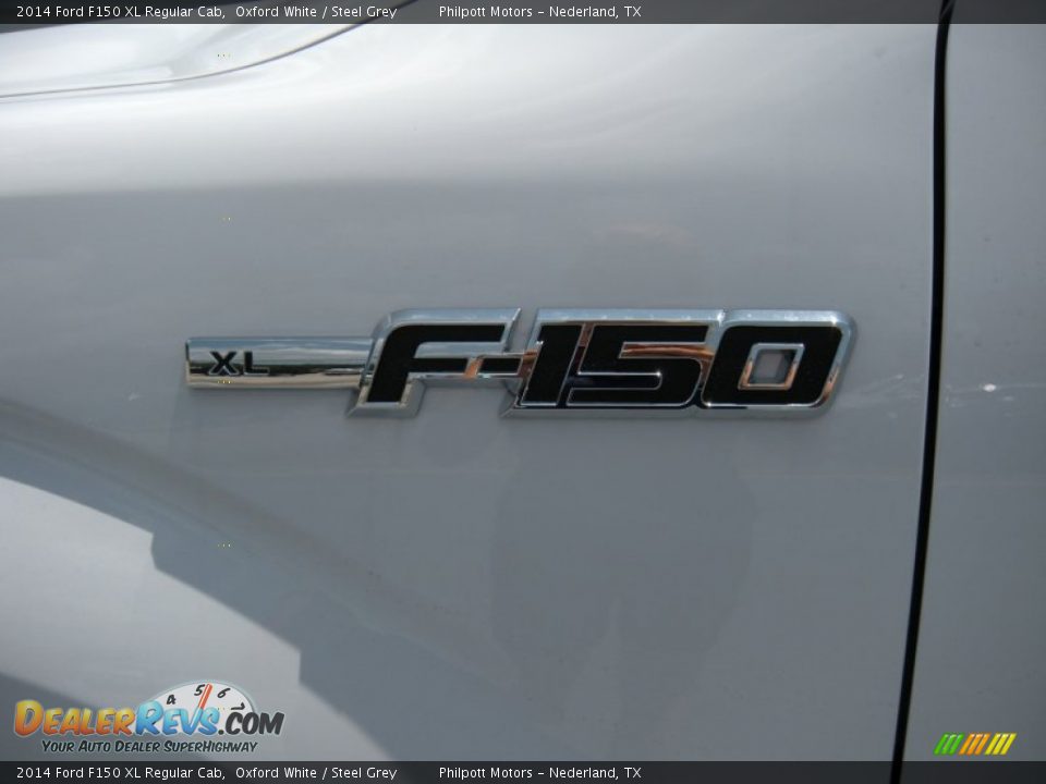 2014 Ford F150 XL Regular Cab Oxford White / Steel Grey Photo #13
