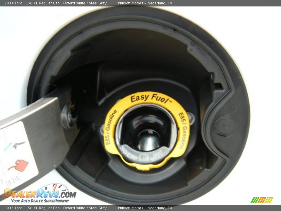 2014 Ford F150 XL Regular Cab Oxford White / Steel Grey Photo #14