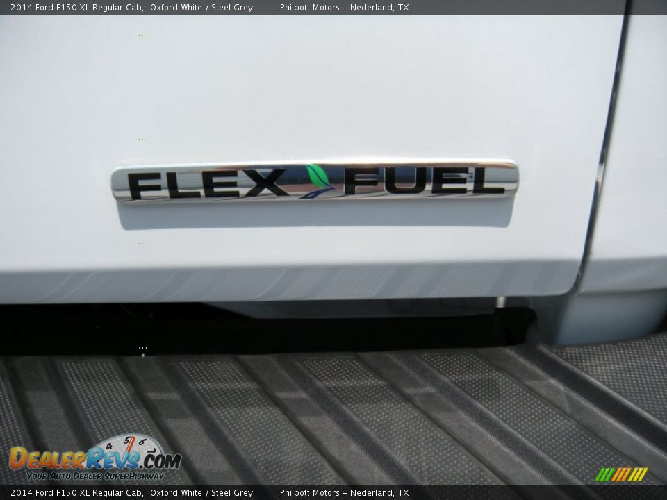2014 Ford F150 XL Regular Cab Oxford White / Steel Grey Photo #15