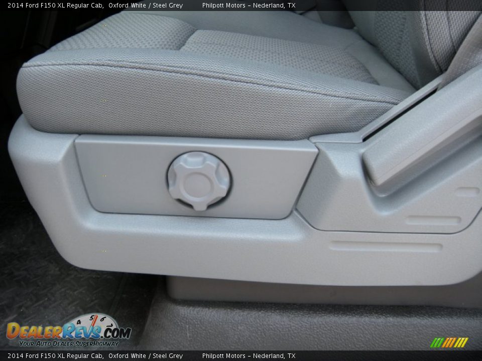 2014 Ford F150 XL Regular Cab Oxford White / Steel Grey Photo #22