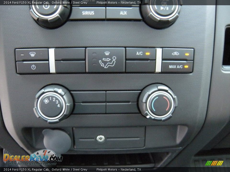 2014 Ford F150 XL Regular Cab Oxford White / Steel Grey Photo #25