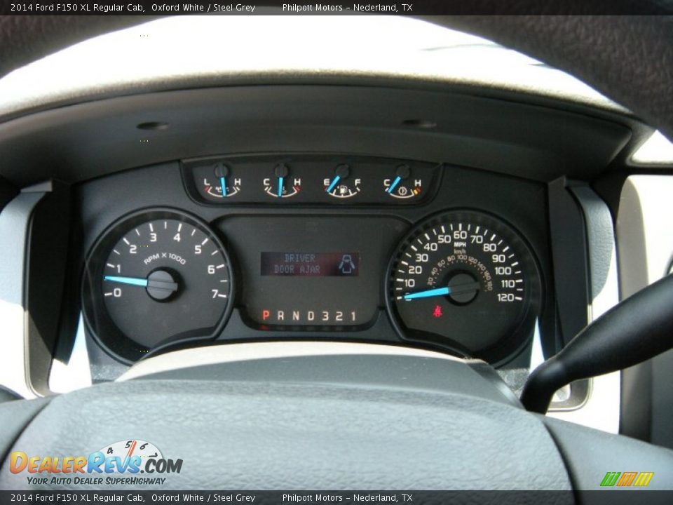 2014 Ford F150 XL Regular Cab Oxford White / Steel Grey Photo #27