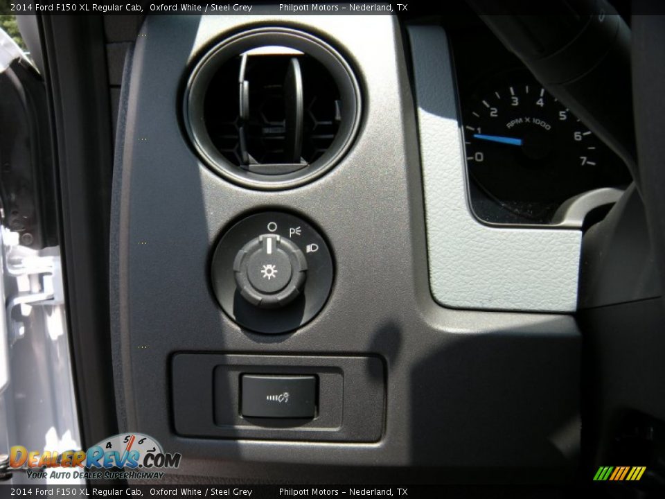 2014 Ford F150 XL Regular Cab Oxford White / Steel Grey Photo #28