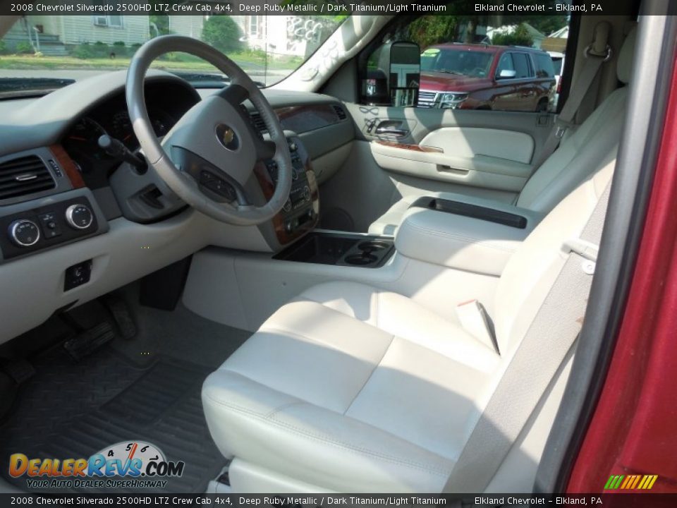 Dark Titanium/Light Titanium Interior - 2008 Chevrolet Silverado 2500HD LTZ Crew Cab 4x4 Photo #27