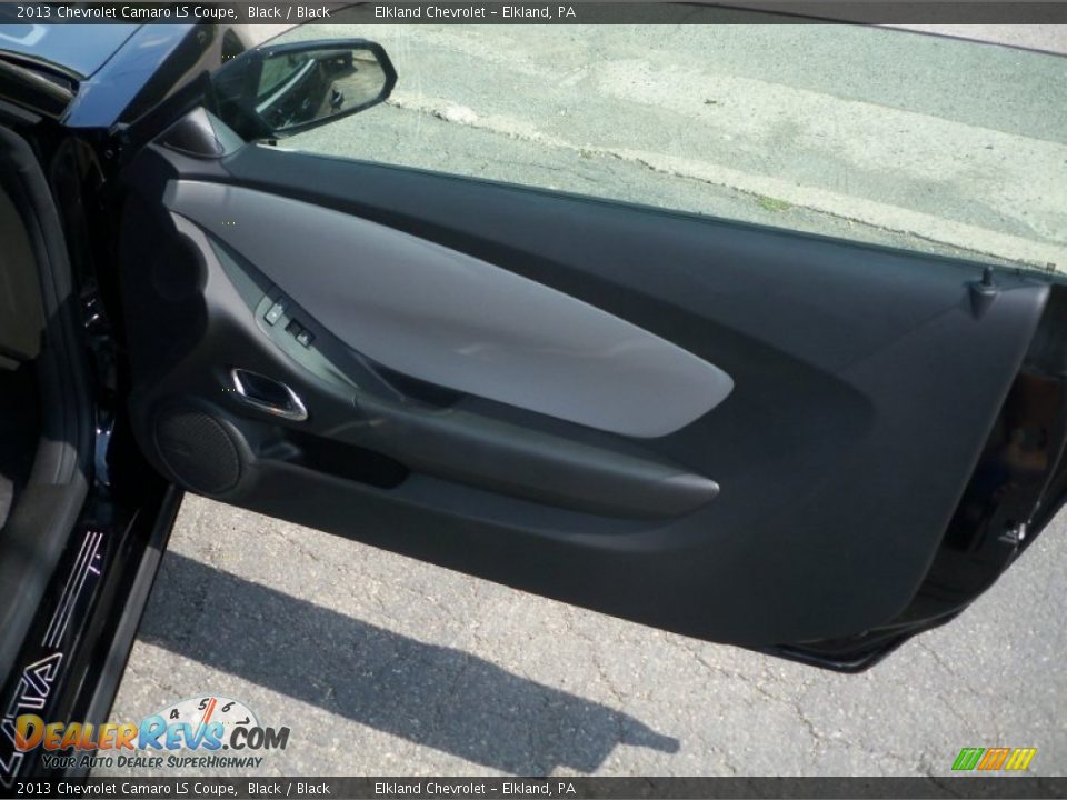 2013 Chevrolet Camaro LS Coupe Black / Black Photo #19