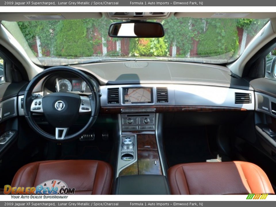Dashboard of 2009 Jaguar XF Supercharged Photo #10