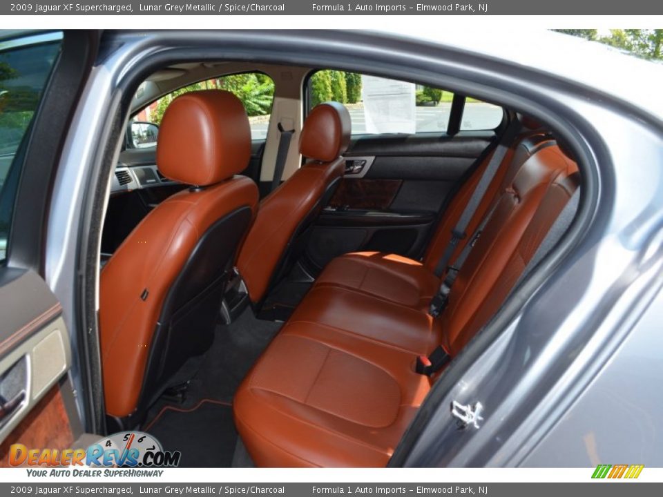 Rear Seat of 2009 Jaguar XF Supercharged Photo #13