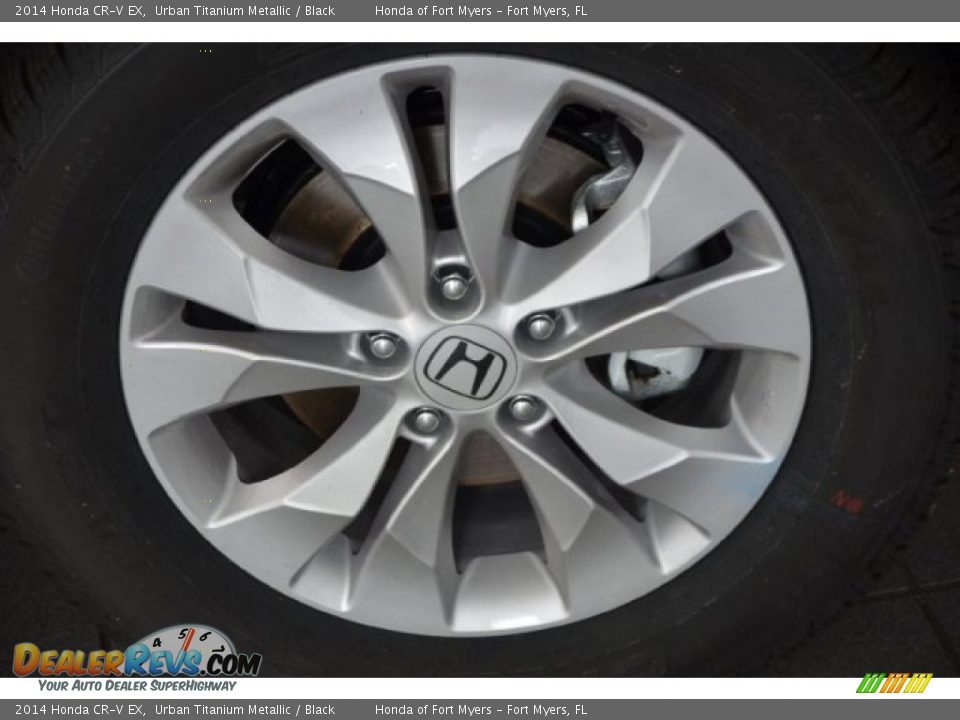 2014 Honda CR-V EX Urban Titanium Metallic / Black Photo #3