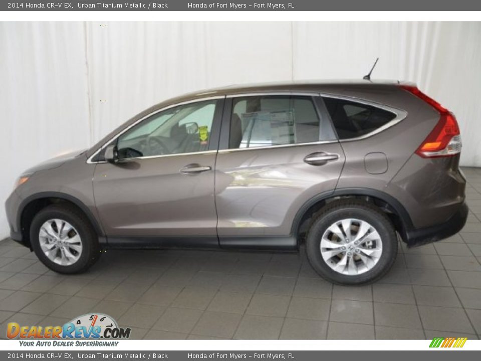 2014 Honda CR-V EX Urban Titanium Metallic / Black Photo #4