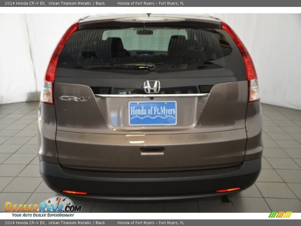 2014 Honda CR-V EX Urban Titanium Metallic / Black Photo #6