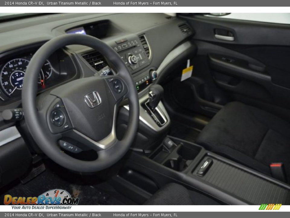 2014 Honda CR-V EX Urban Titanium Metallic / Black Photo #9