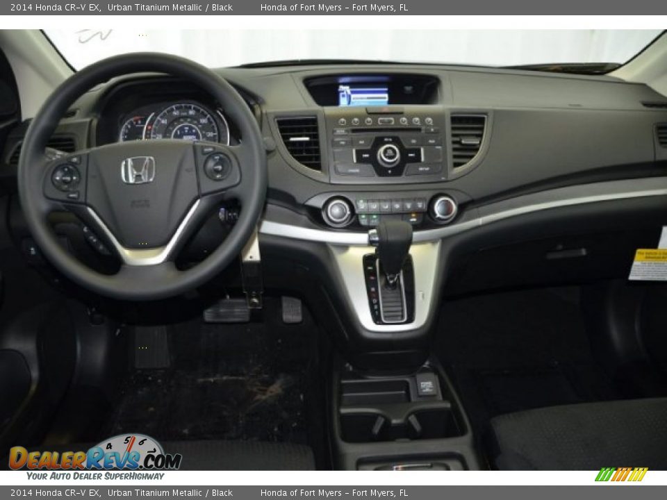 2014 Honda CR-V EX Urban Titanium Metallic / Black Photo #13