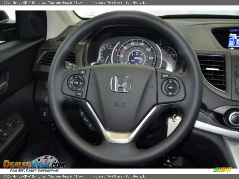 2014 Honda CR-V EX Urban Titanium Metallic / Black Photo #18