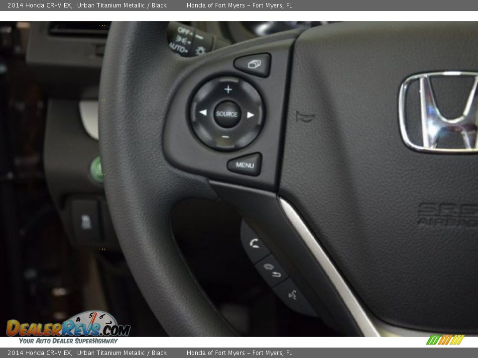 2014 Honda CR-V EX Urban Titanium Metallic / Black Photo #19