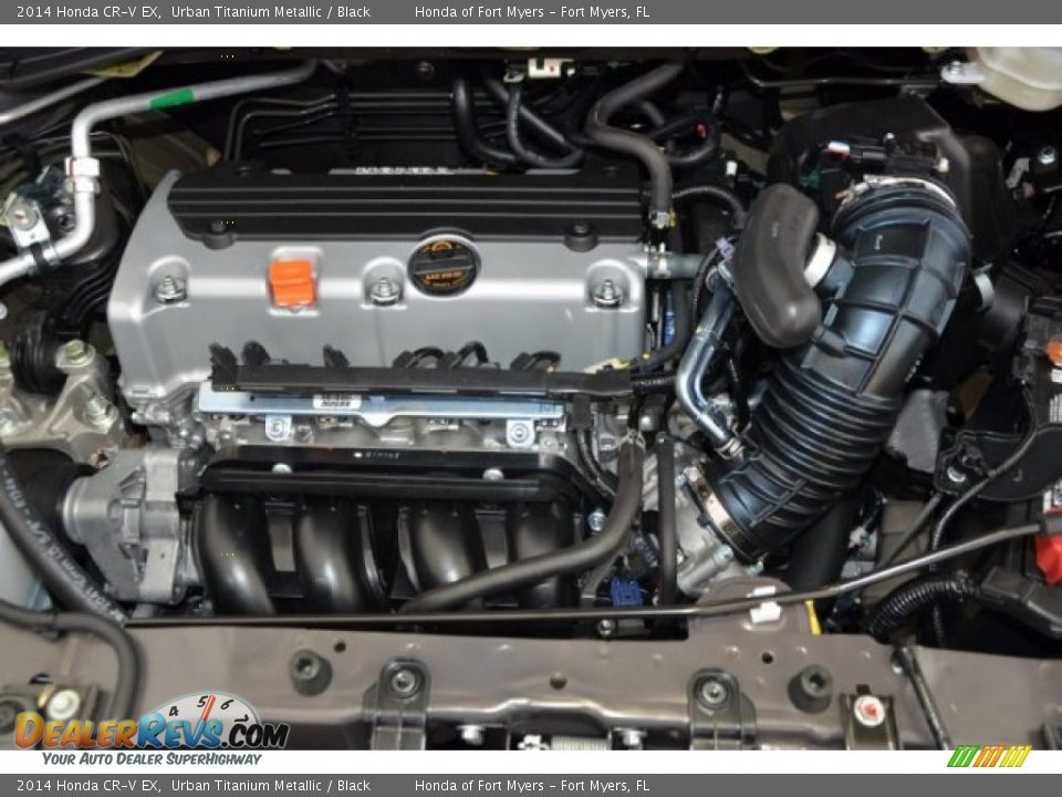 2014 Honda CR-V EX Urban Titanium Metallic / Black Photo #25