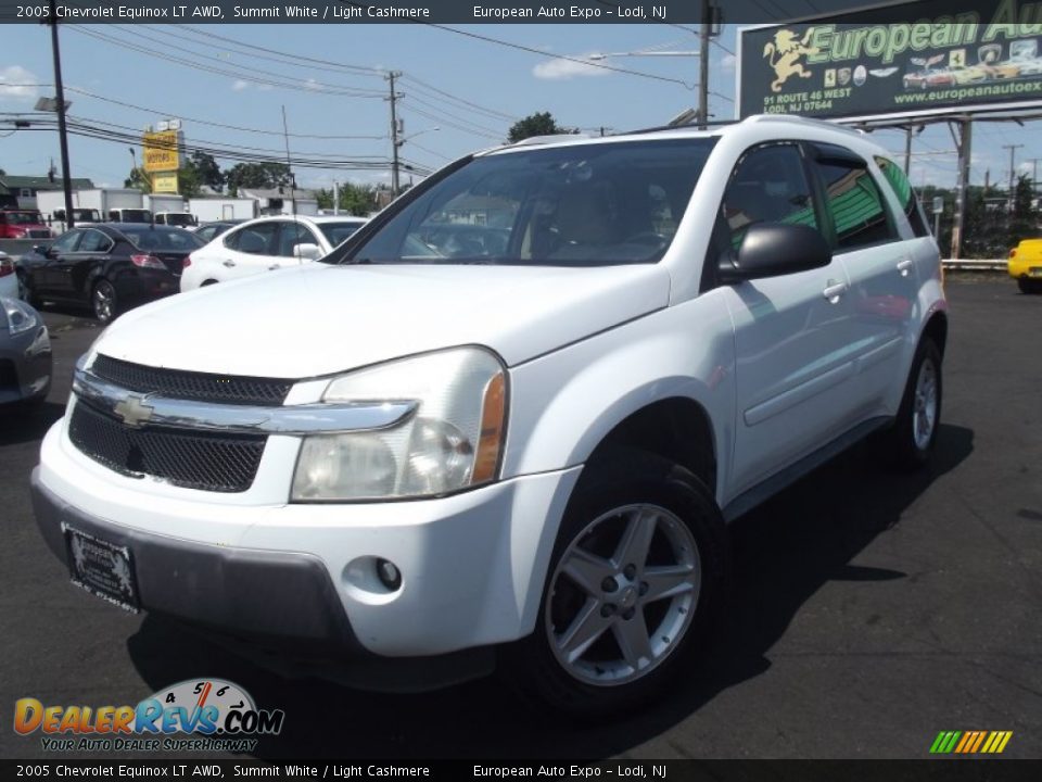 2005 Chevrolet Equinox LT AWD Summit White / Light Cashmere Photo #1