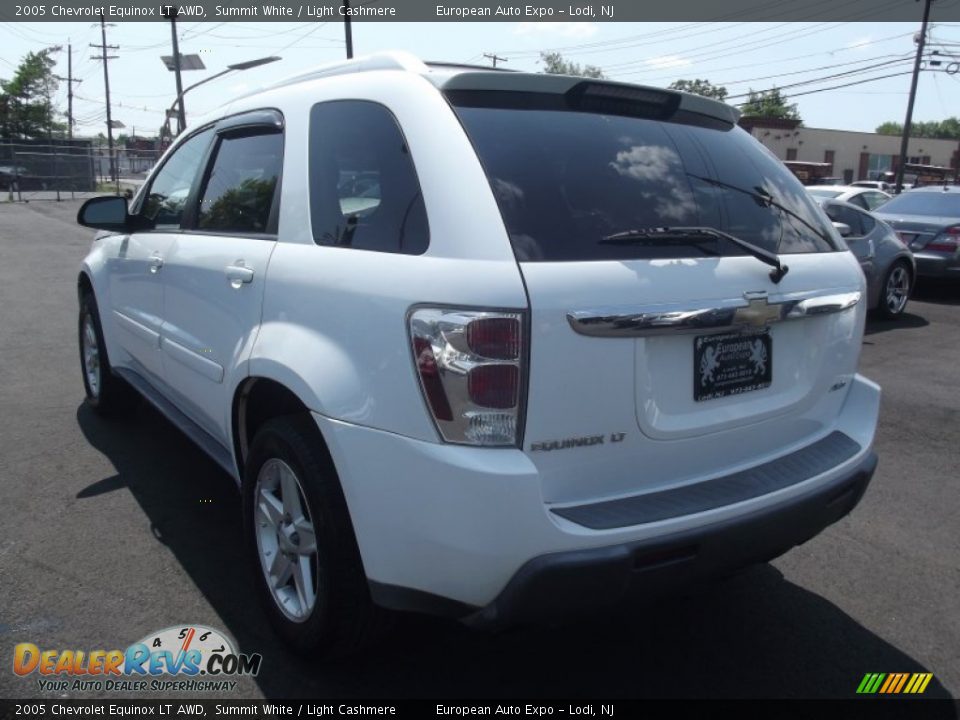 2005 Chevrolet Equinox LT AWD Summit White / Light Cashmere Photo #4