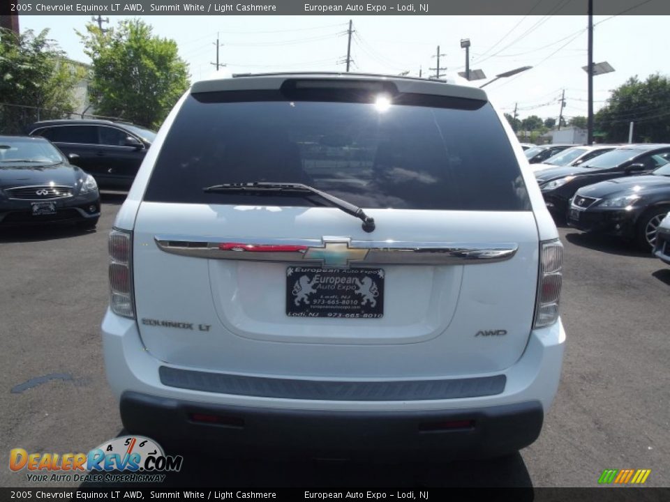 2005 Chevrolet Equinox LT AWD Summit White / Light Cashmere Photo #5