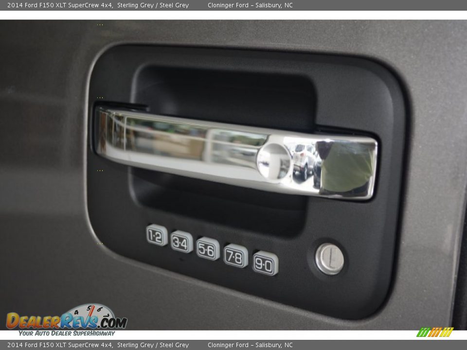 2014 Ford F150 XLT SuperCrew 4x4 Sterling Grey / Steel Grey Photo #13