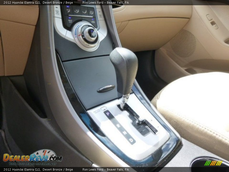 2012 Hyundai Elantra GLS Desert Bronze / Beige Photo #17