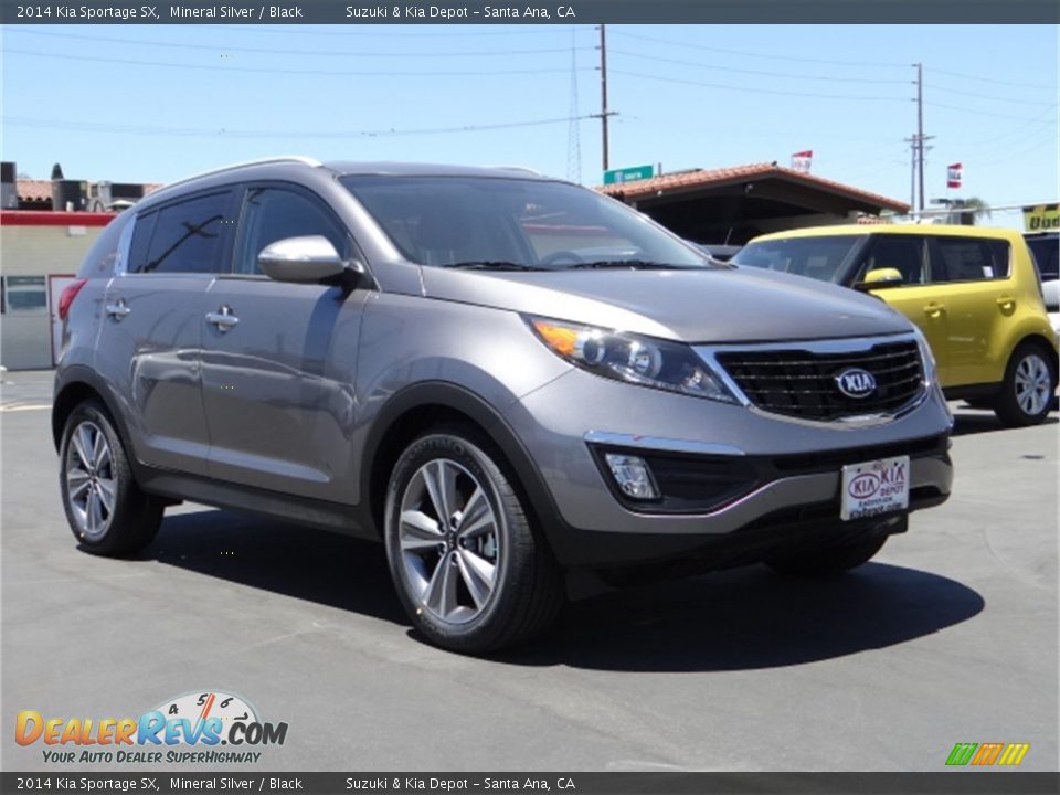 2014 Kia Sportage SX Mineral Silver / Black Photo #1
