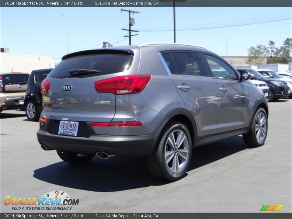 2014 Kia Sportage SX Mineral Silver / Black Photo #3
