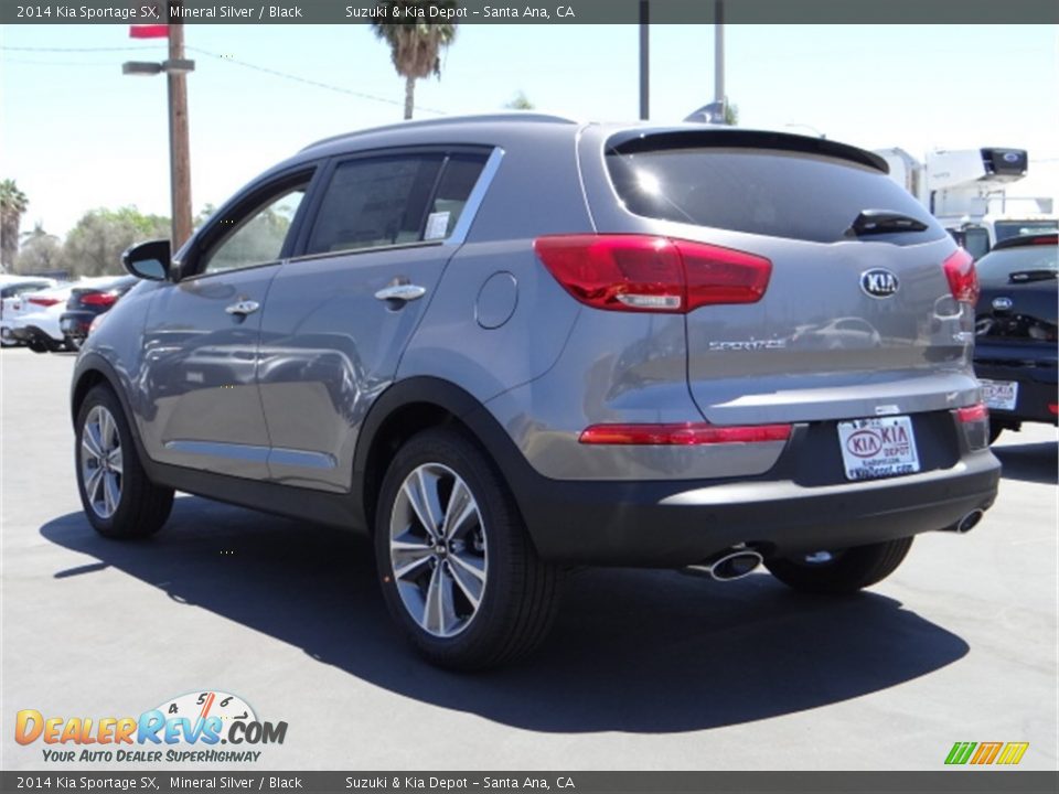 2014 Kia Sportage SX Mineral Silver / Black Photo #4