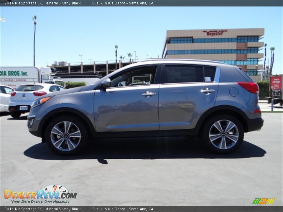 2014 Kia Sportage SX Mineral Silver / Black Photo #5