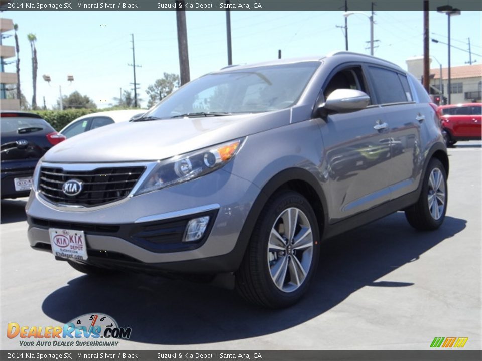 2014 Kia Sportage SX Mineral Silver / Black Photo #6