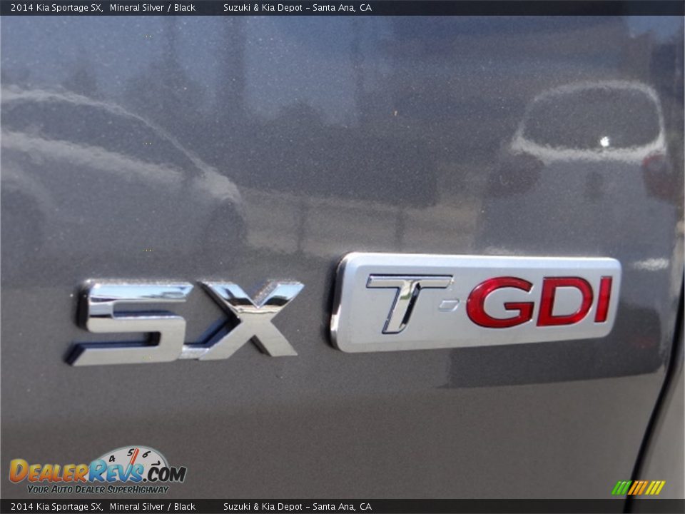 2014 Kia Sportage SX Mineral Silver / Black Photo #8