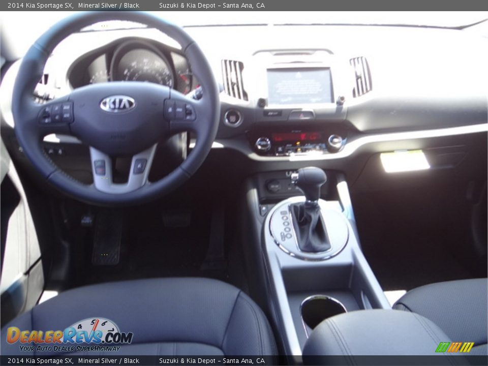 2014 Kia Sportage SX Mineral Silver / Black Photo #10