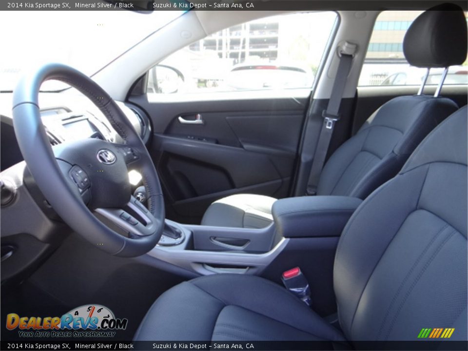 2014 Kia Sportage SX Mineral Silver / Black Photo #11