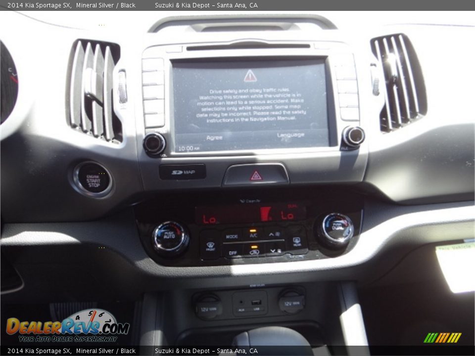 2014 Kia Sportage SX Mineral Silver / Black Photo #12