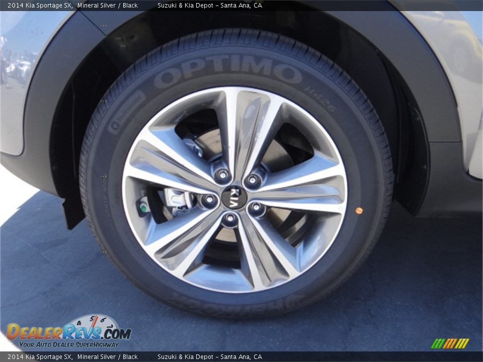 2014 Kia Sportage SX Mineral Silver / Black Photo #14