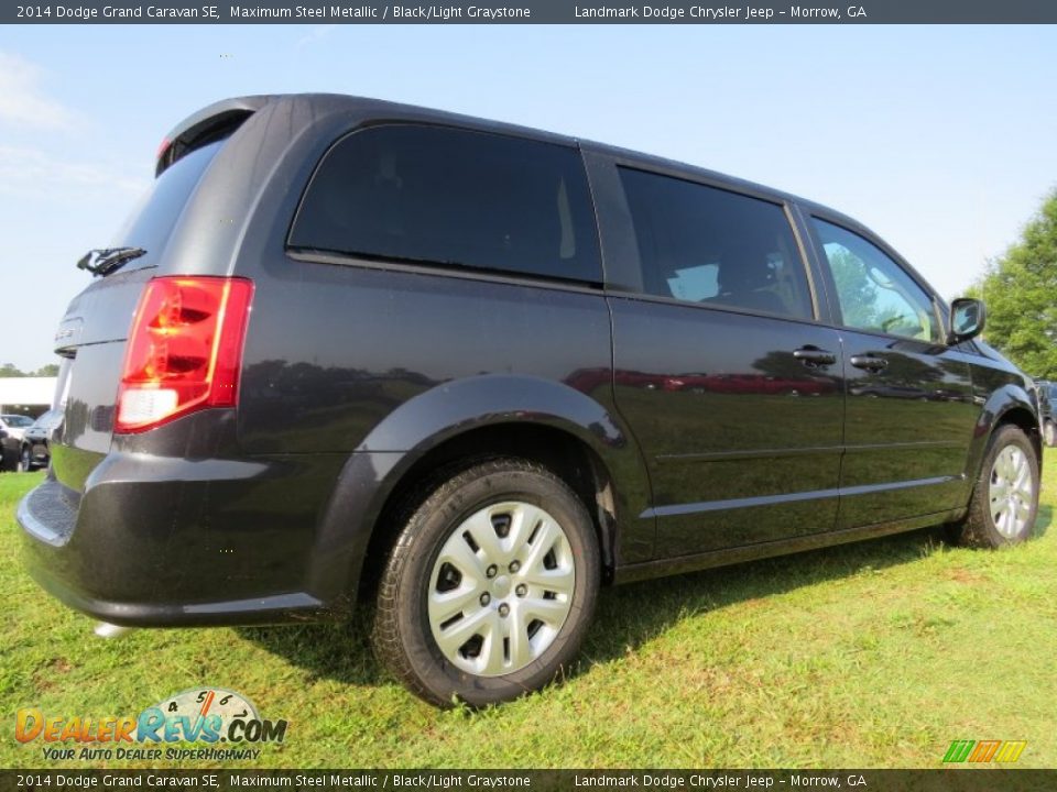2014 Dodge Grand Caravan SE Maximum Steel Metallic / Black/Light Graystone Photo #3