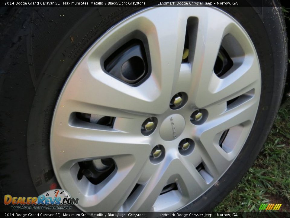 2014 Dodge Grand Caravan SE Maximum Steel Metallic / Black/Light Graystone Photo #5