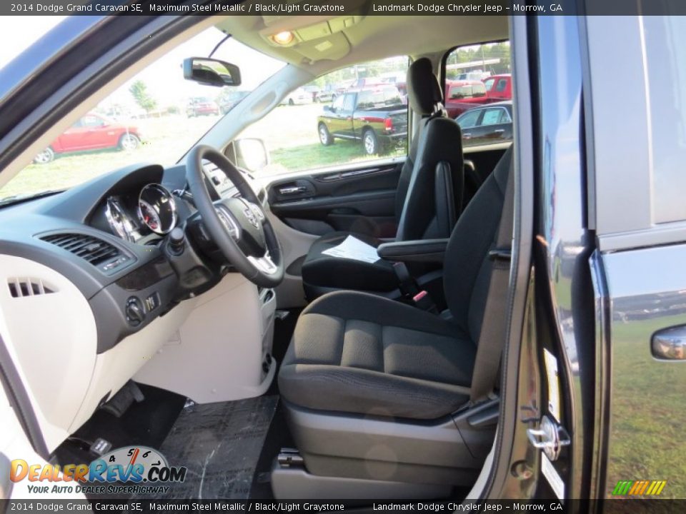 2014 Dodge Grand Caravan SE Maximum Steel Metallic / Black/Light Graystone Photo #6