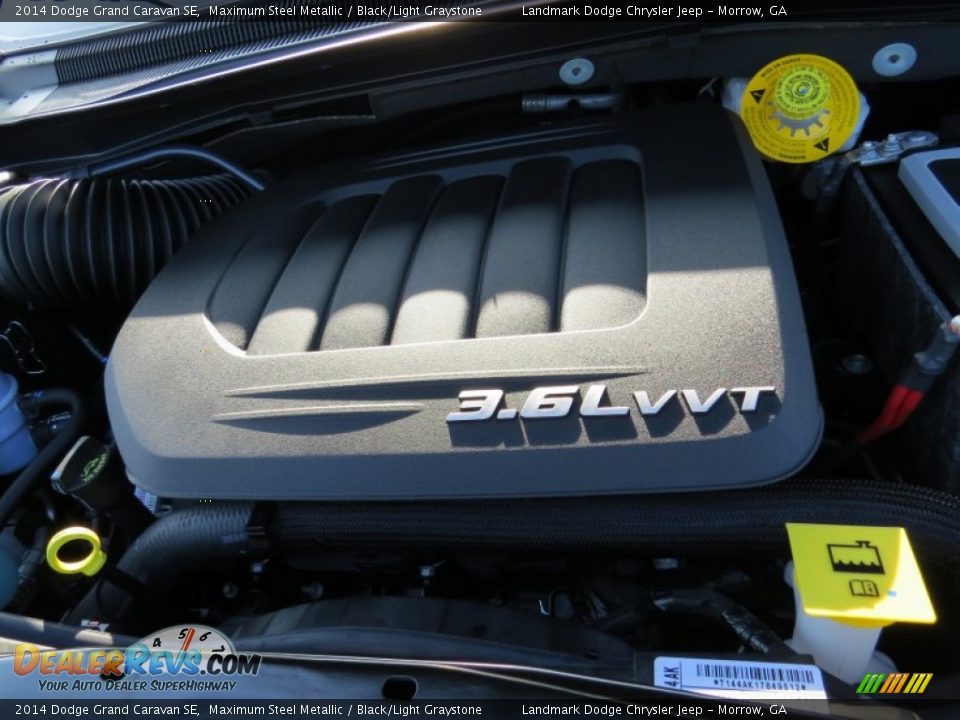 2014 Dodge Grand Caravan SE Maximum Steel Metallic / Black/Light Graystone Photo #8