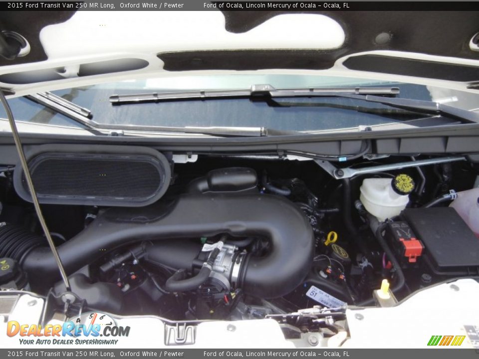 2015 Ford Transit Van 250 MR Long 3.7 Liter DOHC 24-Valve Ti-VCT Flex-Fuel V6 Engine Photo #11
