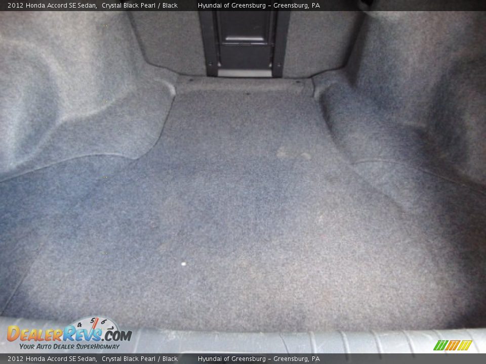 2012 Honda Accord SE Sedan Crystal Black Pearl / Black Photo #19
